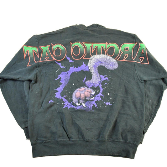 Vintage 90s Arctic Cat Graphic Sweatshirt All Over Print Men's XL from propervintagecanada