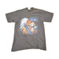 Vintage 90s Aztec Wolf Eagle Graphic Tee, Men's M from propervintagecanada
