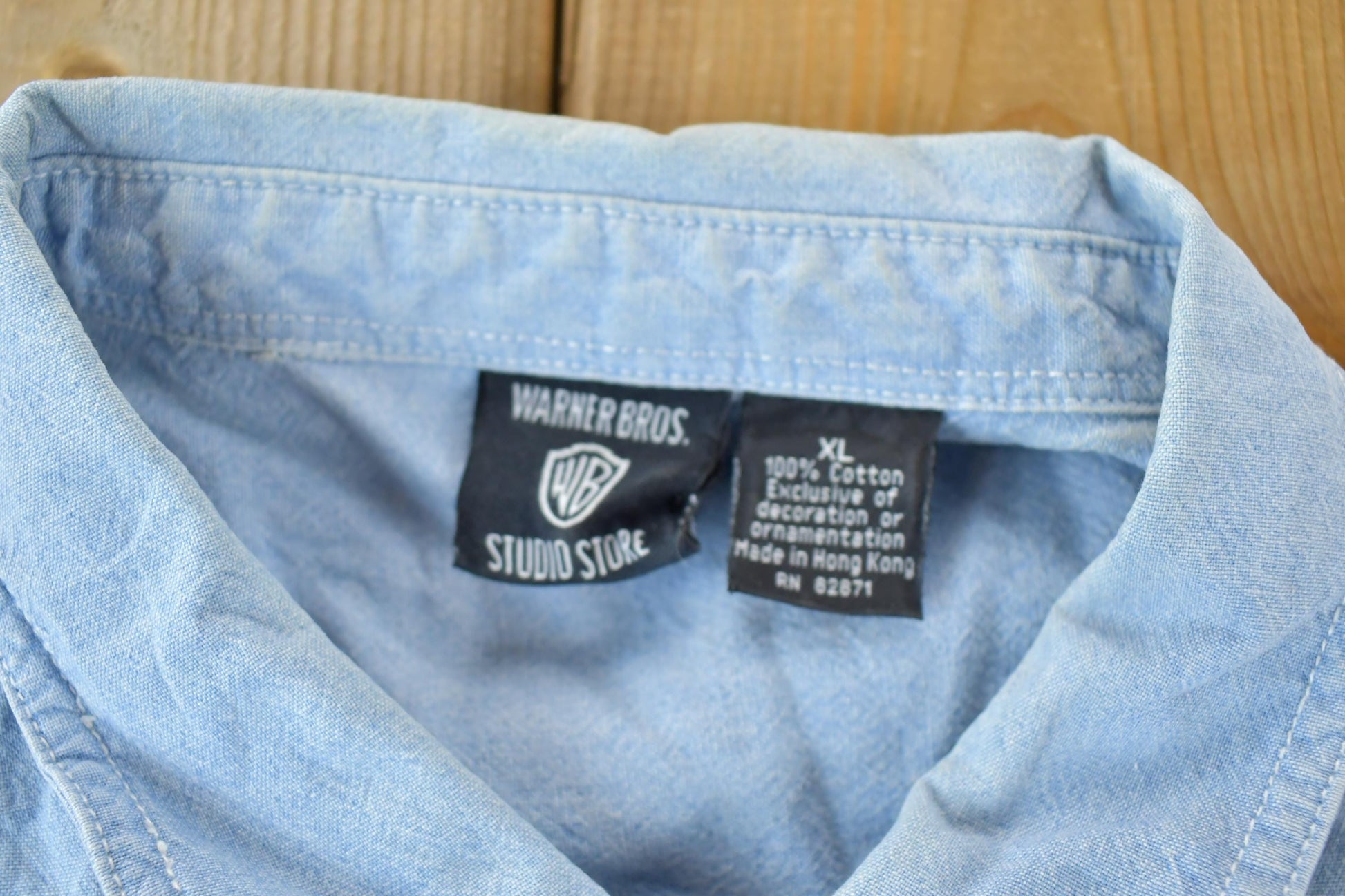 Vintage 90s Bugs Bunny Western Button Up Shirt Men's Large from propervintagecanada