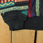 Vintage 90s Cable Knit Sweater: Protege Abstract Crewneck, Men's Large Tall from propervintagecanada