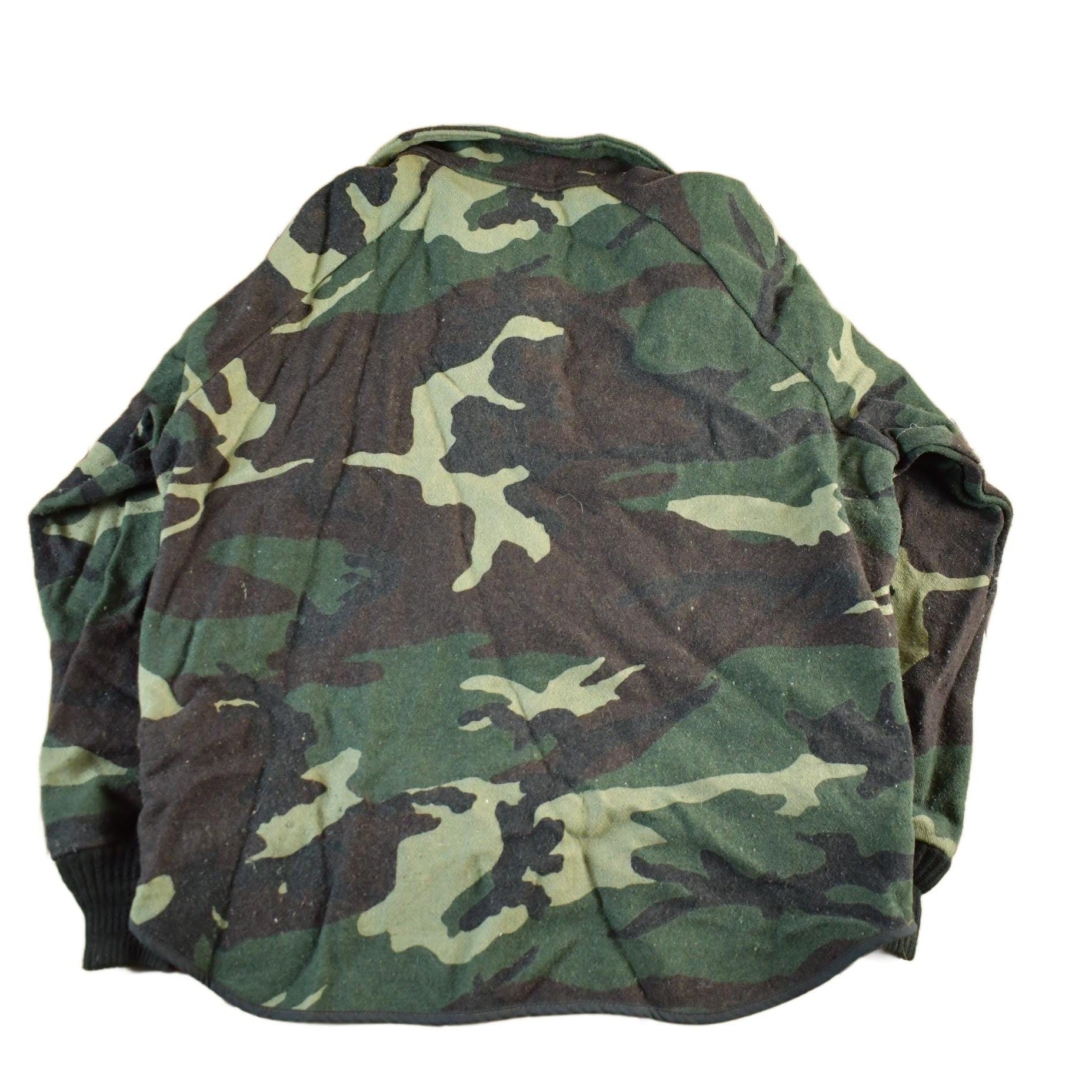 Vintage 90s Camo Hunting Jacket Wool Blend Men's Large from propervintagecanada