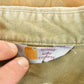 Vintage 90s Carhartt Button Up Shirt Olive Tan Heavy Cotton Mens L from propervintagecanada