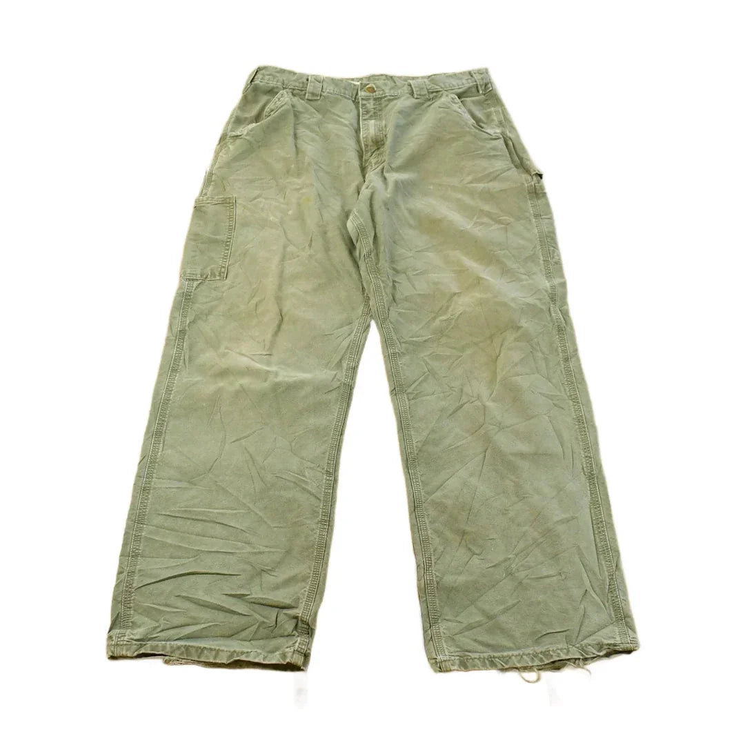Vintage 90s Carhartt Carpenter Pants, Men's 34 x 30 from propervintagecanada