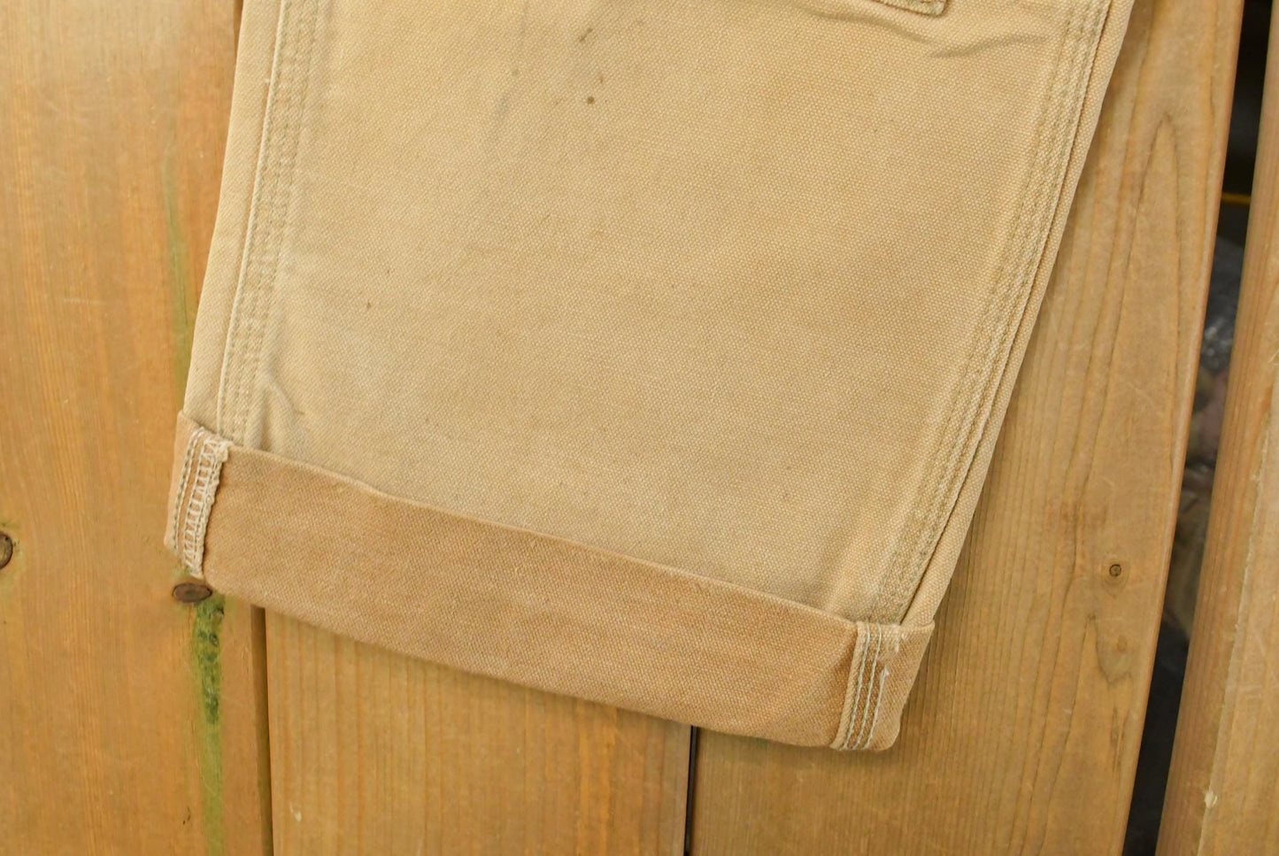 Vintage 90s Carhartt Double Knee Work Pants, Distressed Carpenter Men's 29x30 from propervintagecanada