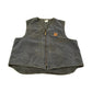 Vintage 90s Carhartt Sherpa Lined Work Vest Mens 3XL Tall from propervintagecanada