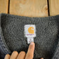 Vintage 90s Carhartt Sherpa Lined Work Vest - Mens Large Tall from propervintagecanada