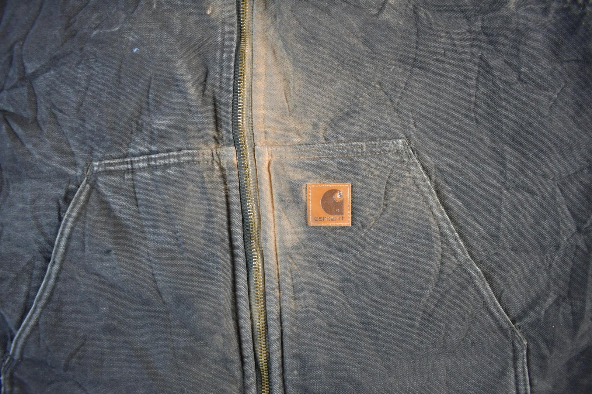 Vintage 90s Carhartt Sherpa Lined Work Vest - Mens Large Tall from propervintagecanada