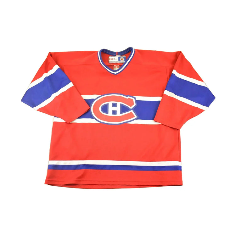 Vintage 90s CCM Montreal Canadiens NHL Hockey Jersey, Men's XL from propervintagecanada
