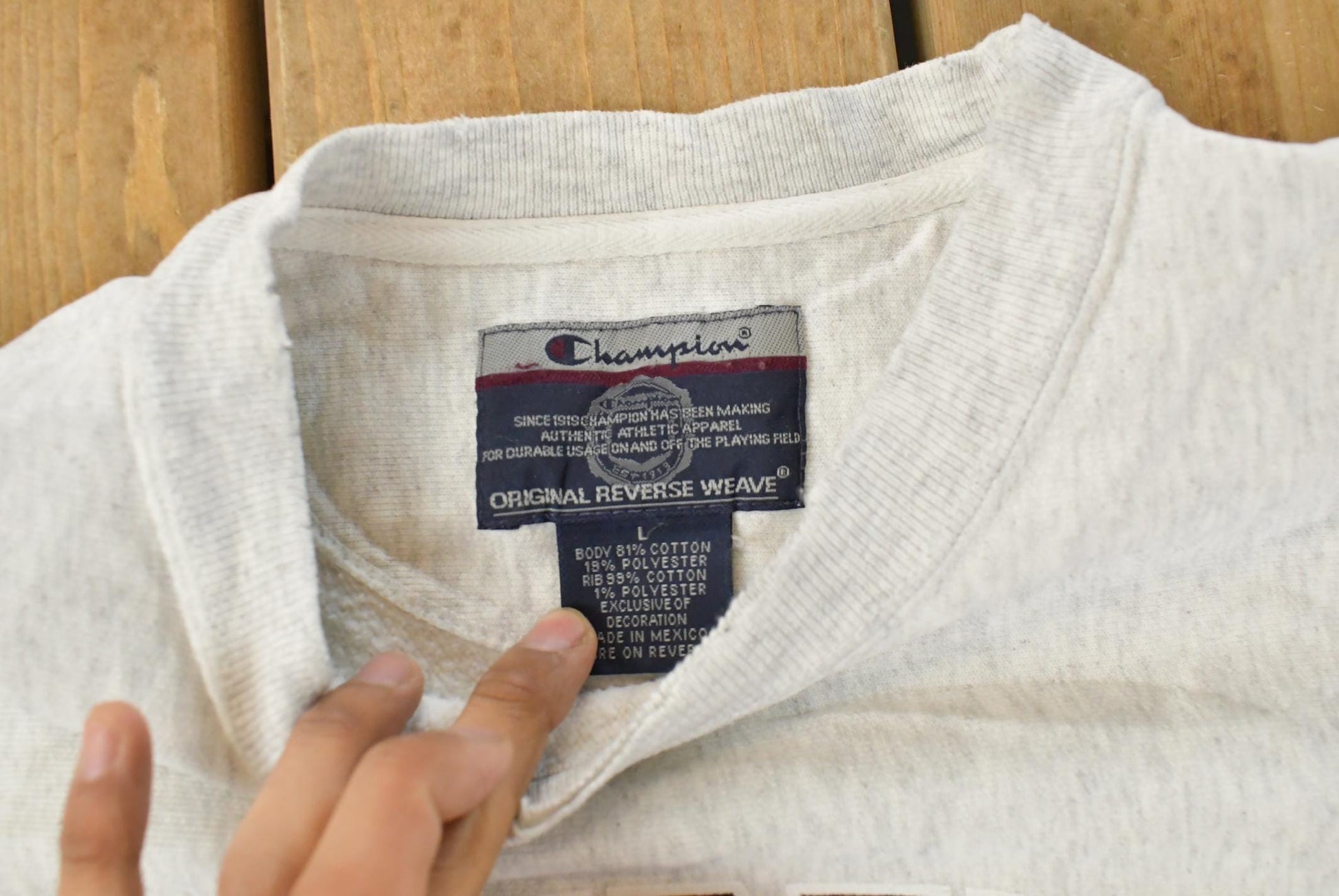 Vintage 90s Champion Reverse Weave Providence College Sweatshirt Men's L from propervintagecanada