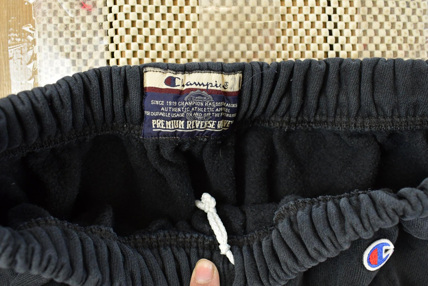 Vintage 90s Champion Reverse Weave Sweatpants R-MC Lacrosse Men's M from propervintagecanada