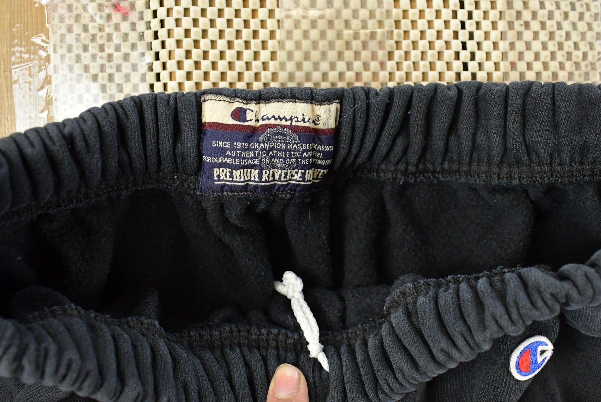 Vintage 90s Champion Reverse Weave Sweatpants R-MC Lacrosse Men's M from propervintagecanada