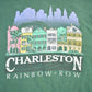 Vintage 90s Charleston Rainbow Row Long Sleeve T-Shirt Men's 2XL from propervintagecanada