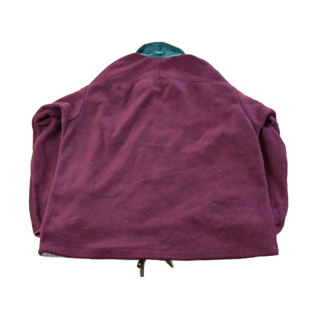 Vintage 90s Columbia Fleece Sweater Full Zip Women's XL from propervintagecanada