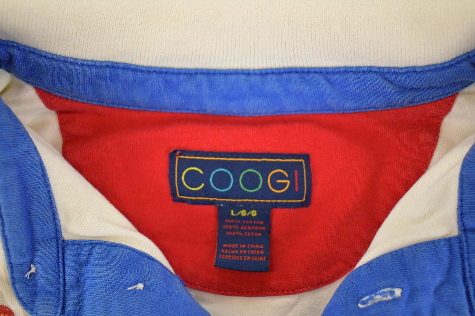 Vintage 90s Coogi Embroidered Polo Shirt Men's M from propervintagecanada