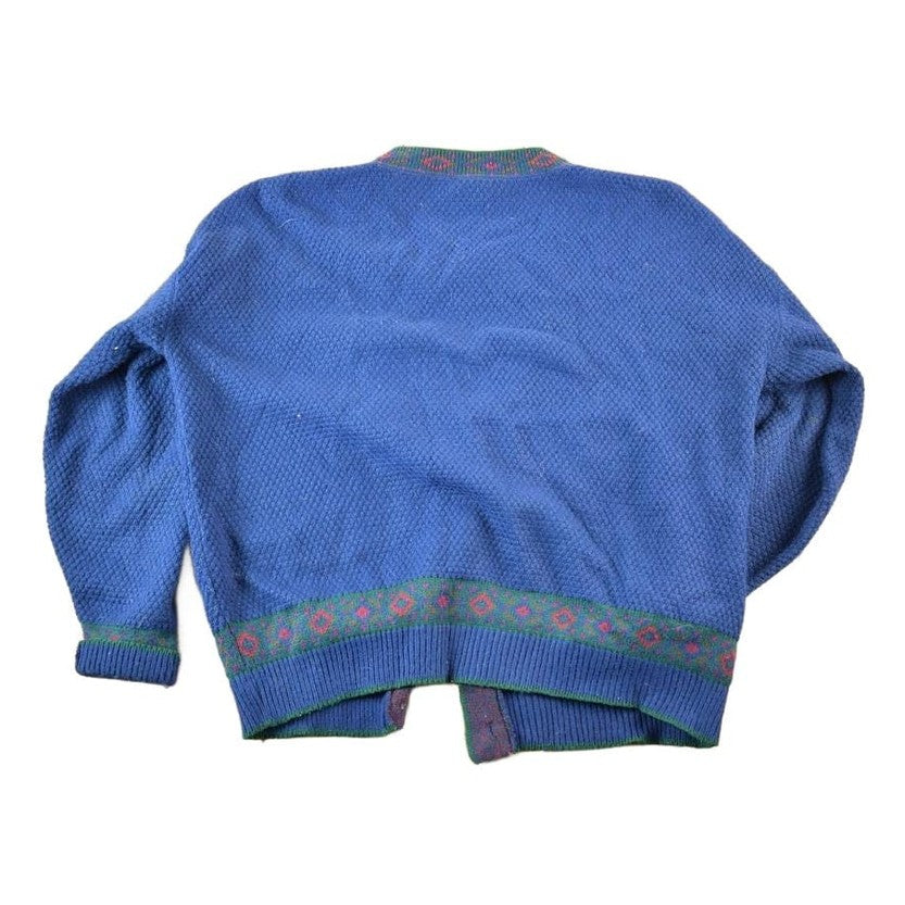 Vintage 90s Cricket Lane Cable Knit Cardigan Mens L from propervintagecanada
