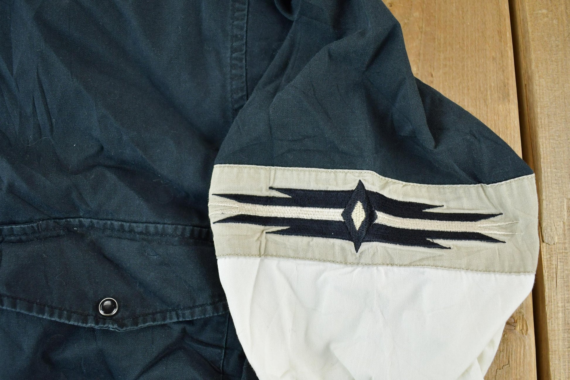 Vintage 90s Cumberland Outfitters Western Button Up Shirt Men's Large from propervintagecanada