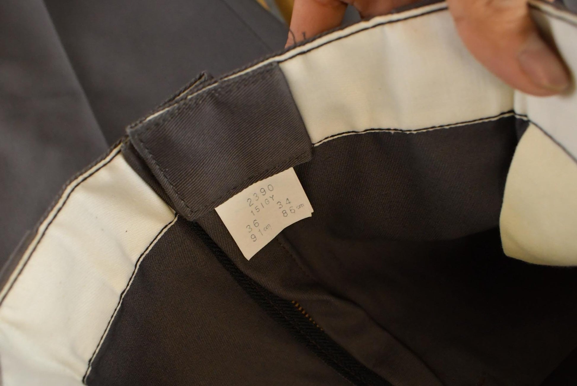 Vintage 90s Dickies 151 Workwear Chino Pants, Made in Canada Men's 36x34 from propervintagecanada
