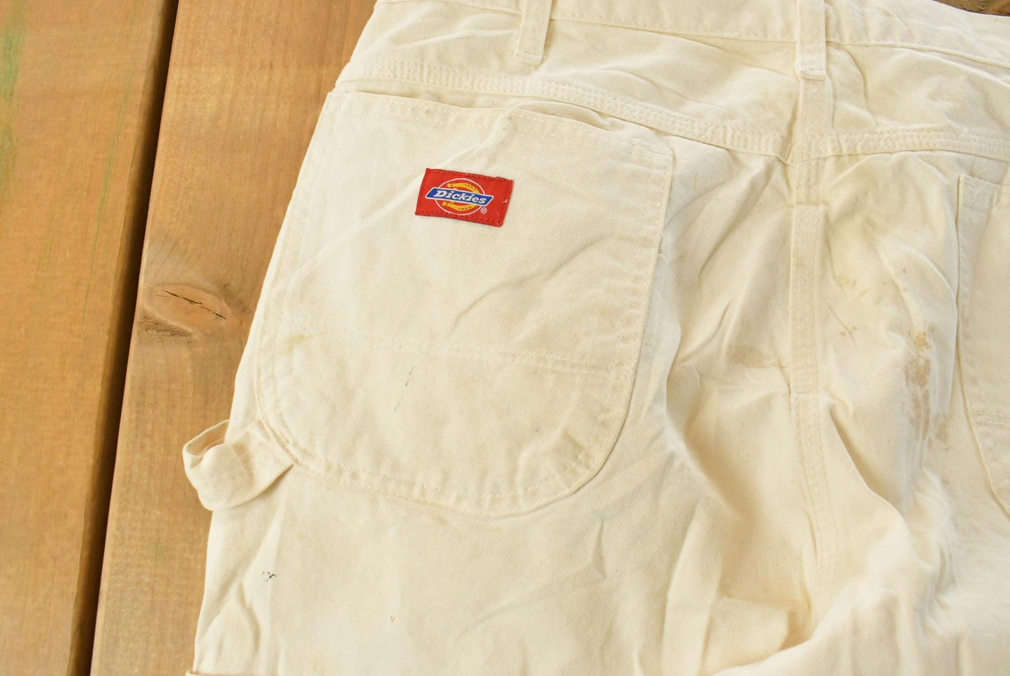 Vintage 90s Dickies Carpenter Pants, Men's 36x30, Distressed Workwear from propervintagecanada
