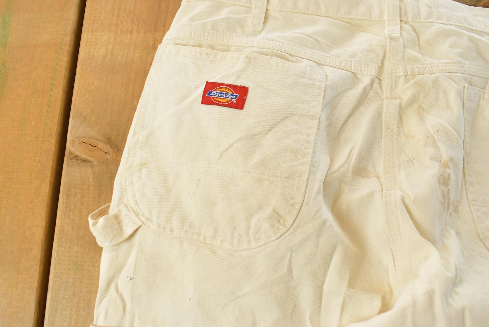 Vintage 90s Dickies Carpenter Pants, Men's 36x30, Distressed Workwear from propervintagecanada