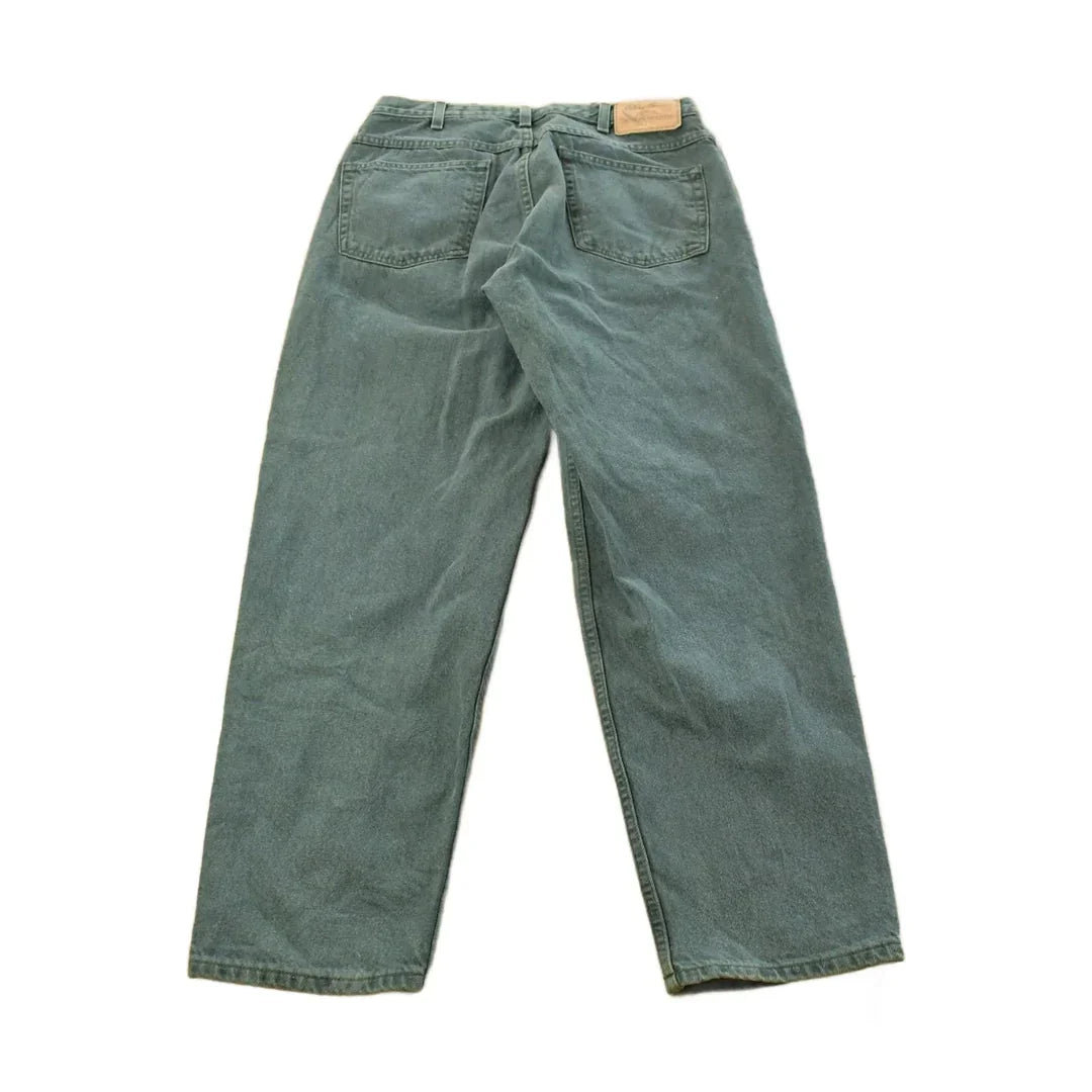 Vintage 90s Eddie Bauer Denim Jeans Men's 30 x 30 from propervintagecanada