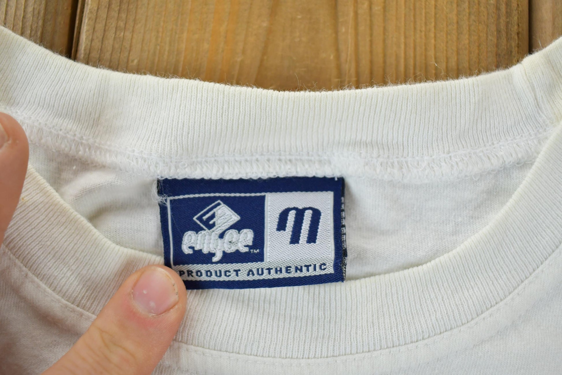 Vintage 90s ENYCE Hip Hop Tee Men's XL from propervintagecanada