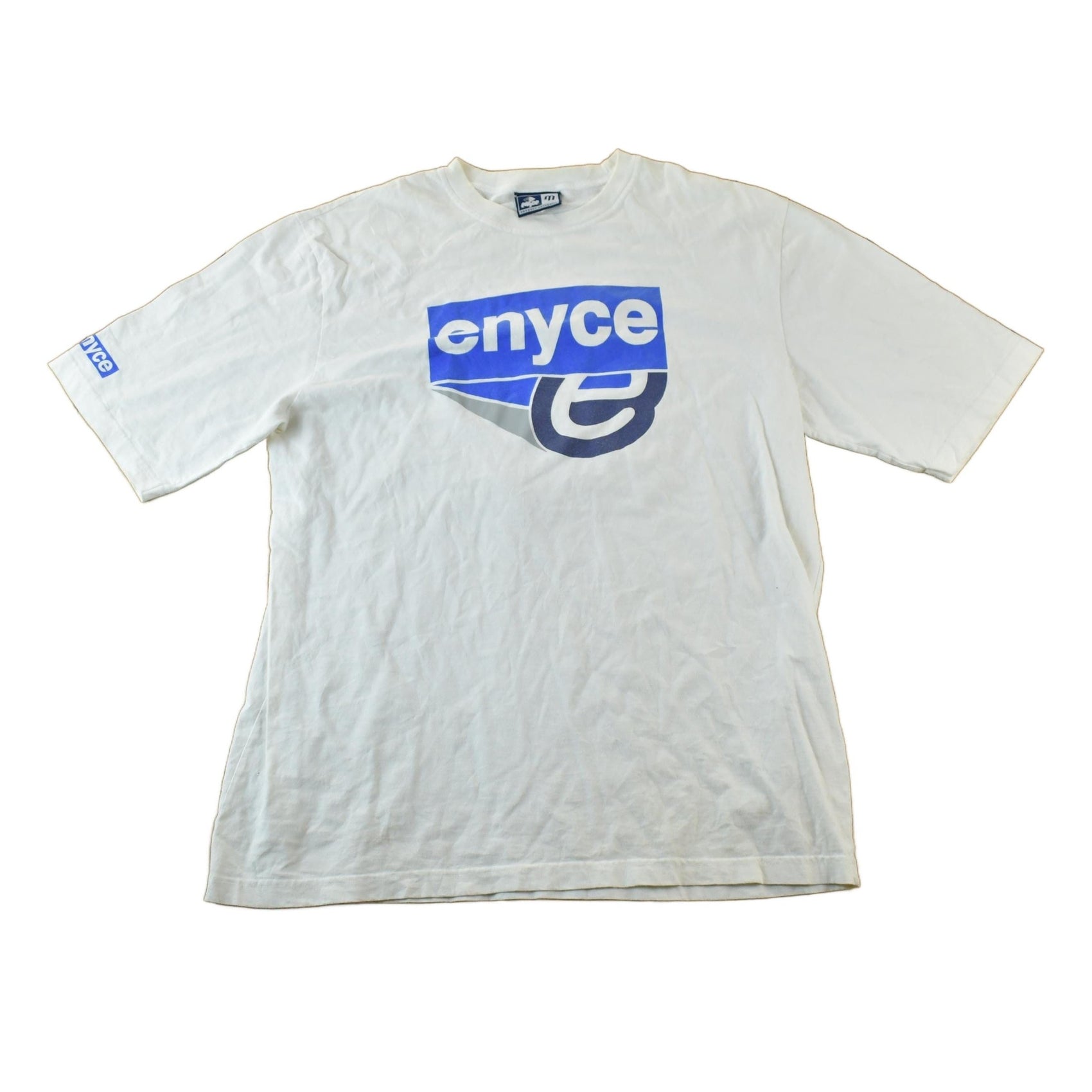 Vintage 90s ENYCE Hip Hop Tee Men's XL from propervintagecanada