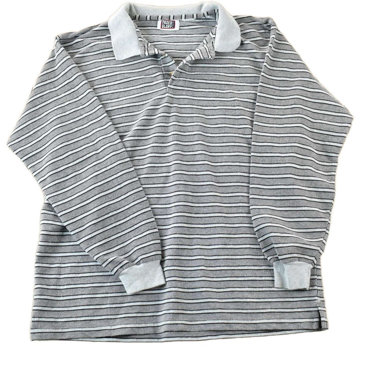 Vintage 90s Faded Glory Striped Button Up Shirt Men's Large from propervintagecanada