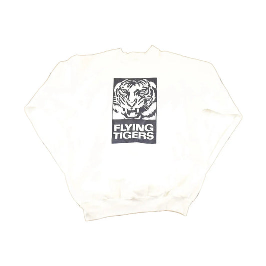 Vintage 90s Flying Tigers Graphic Sweatshirt, Screen Stars, Men's L from propervintagecanada