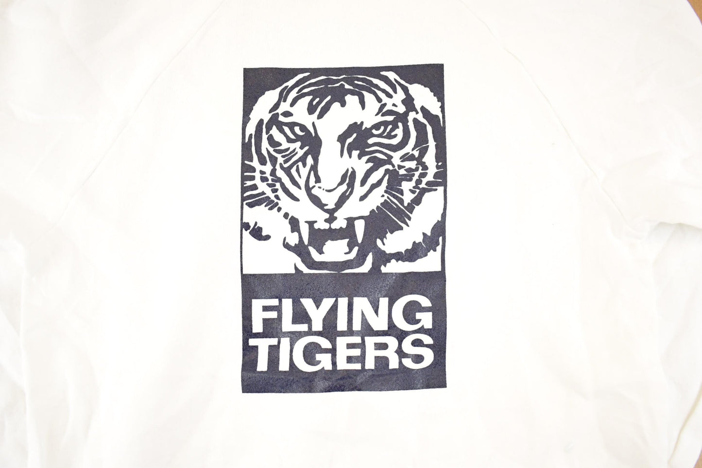 Vintage 90s Flying Tigers Graphic Sweatshirt, Screen Stars, Men's L from propervintagecanada