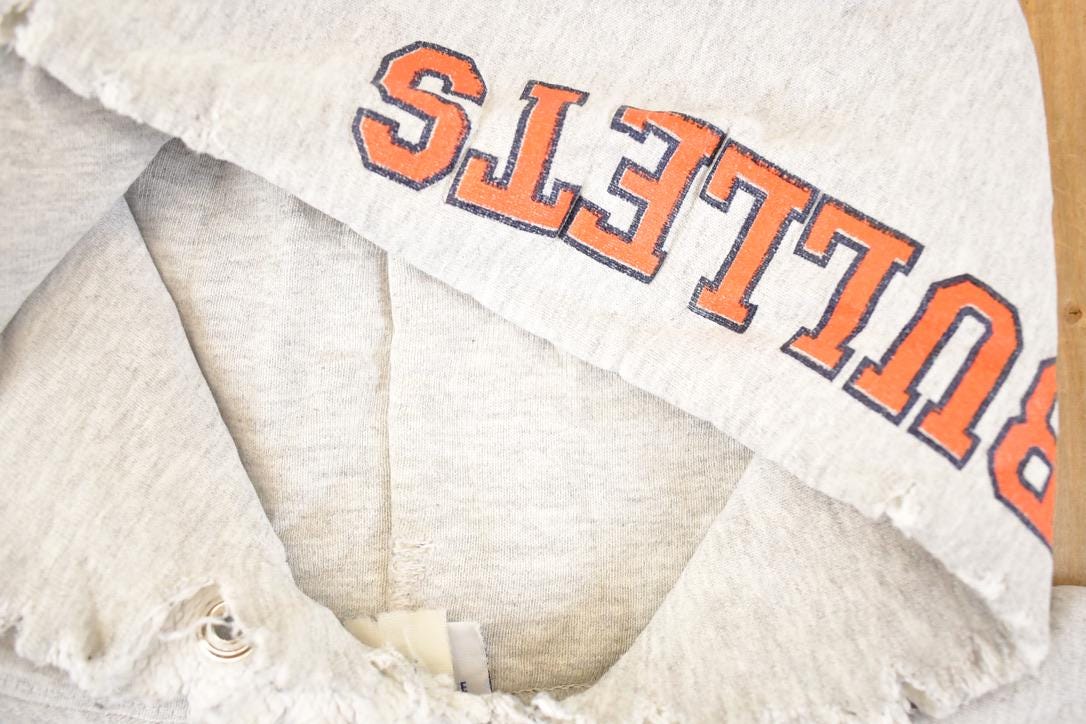Vintage 90s Gettysburg College Hoodie: NCAA Spellout Sweatshirt, Men's XL from propervintagecanada
