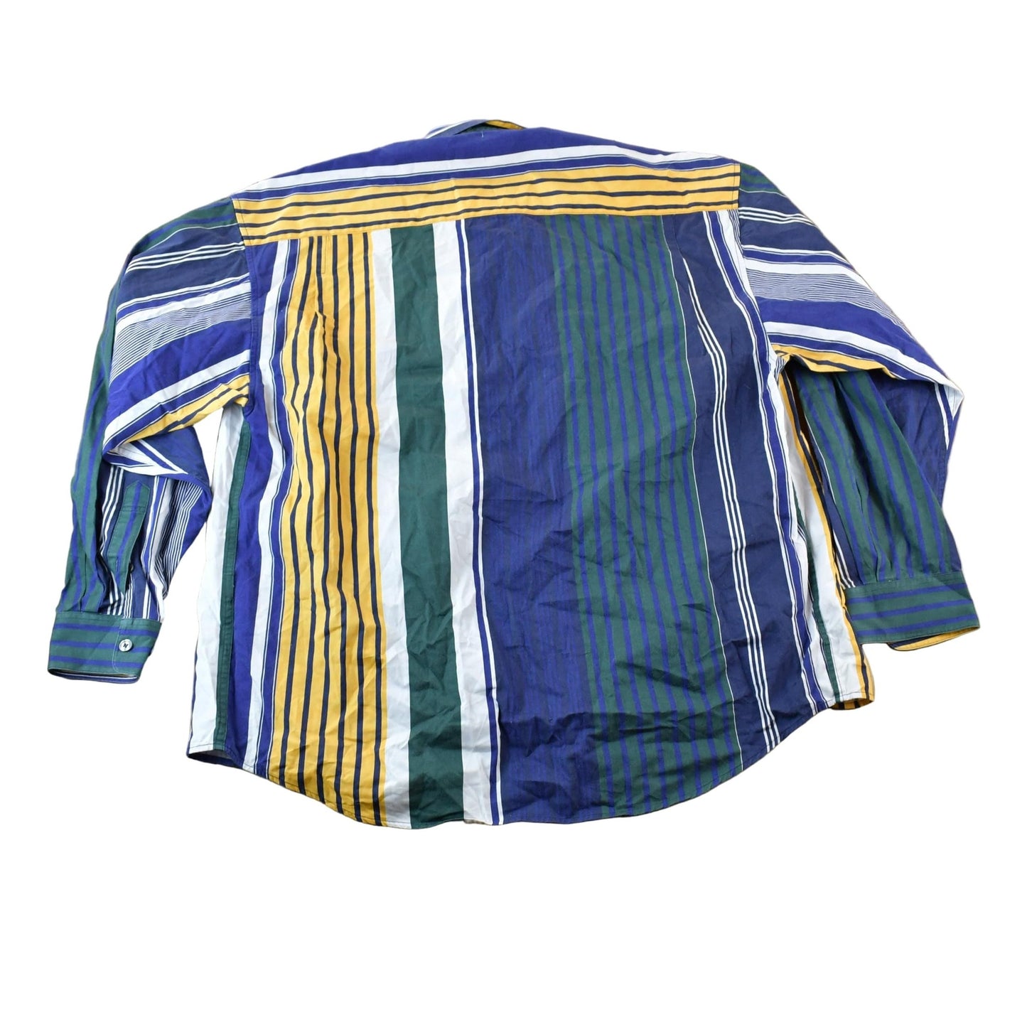 Vintage 90s Guess Classics Striped Button Up Shirt Men's XL