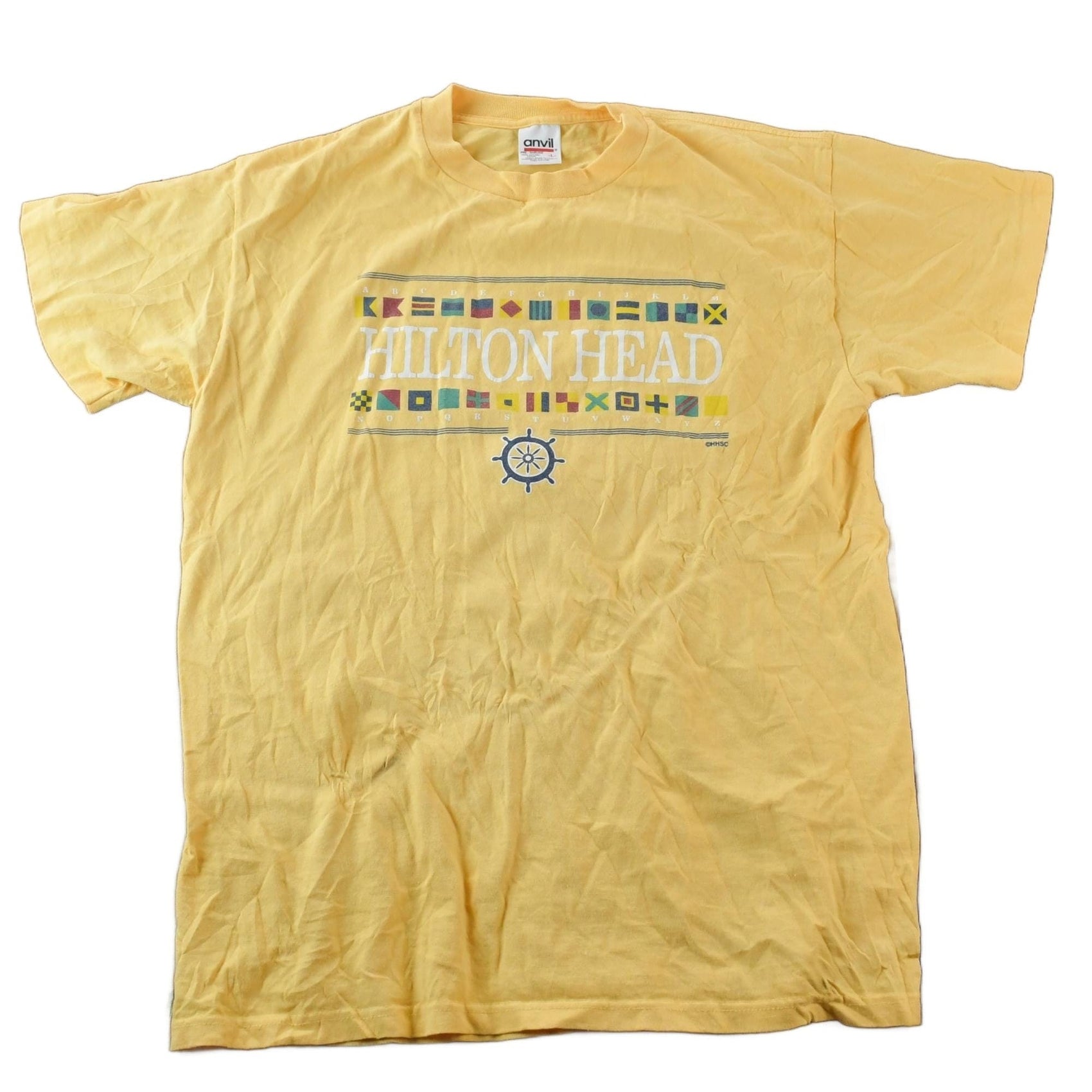 Vintage 90s Hilton Head Tee Men's Large from propervintagecanada