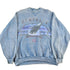 Vintage 90s Humpback Whale Sweatshirt: USA Made Nature Sweater Men&