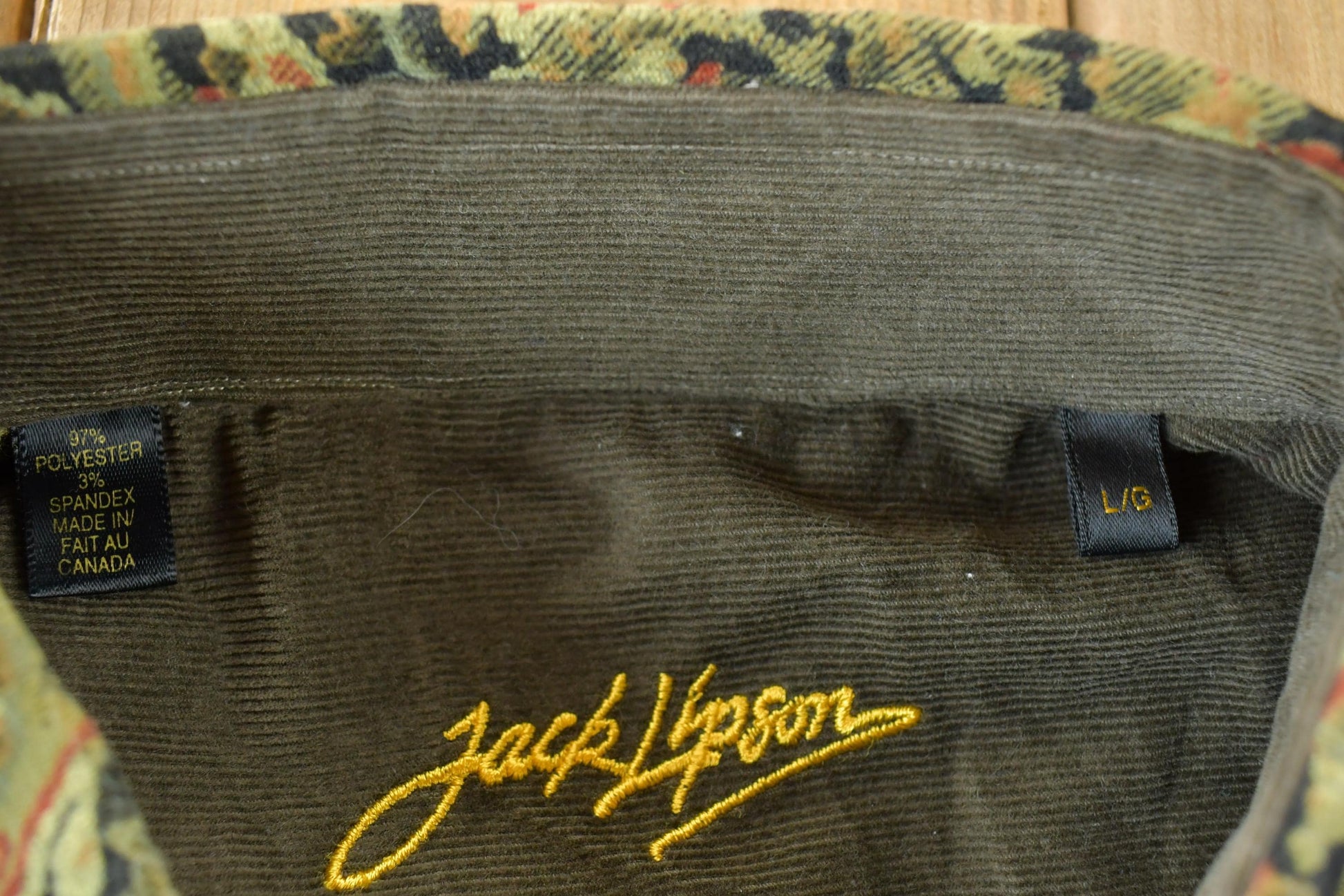 Vintage 90s Jack Lipson Western Button Up Shirt Men's XL from propervintagecanada