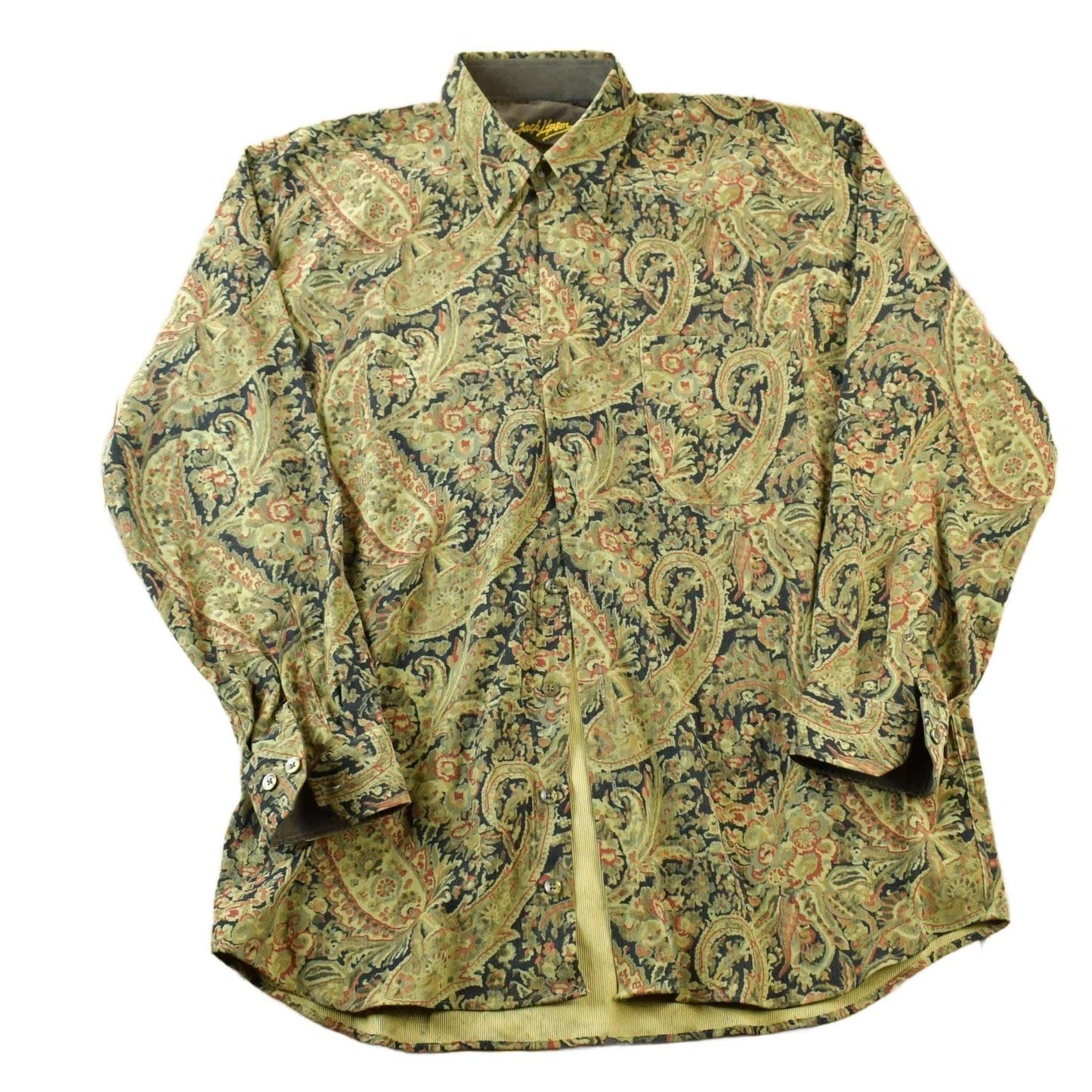 Vintage 90s Jack Lipson Western Button Up Shirt Men's XL from propervintagecanada