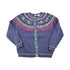 Vintage 90s Knit Cardigan: Northern Reflections Abstract Floral Sweater, Women&