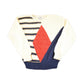 Vintage 90s Koret Knit Sweater: Abstract 3D Pattern, Women's M from propervintagecanada