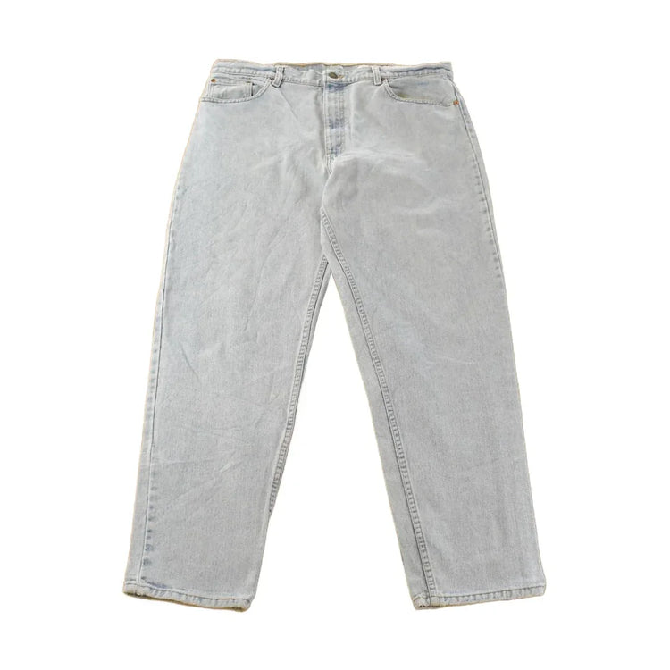Vintage 90s Levi's 550 Jeans: Distressed, Relaxed Fit (38x31) from propervintagecanada