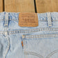 Vintage 90s Levi's 550 Jeans: Relaxed Tapered Fit Men's 36x35 from propervintagecanada