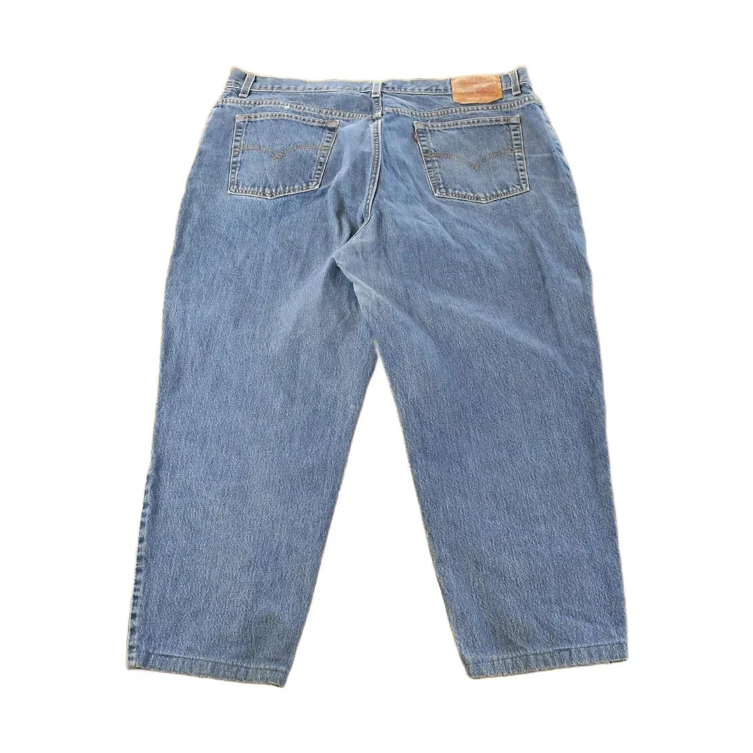 Vintage 90s Levi's 550 Jeans: Relaxed Tapered Fit, Women's 40x25 from propervintagecanada