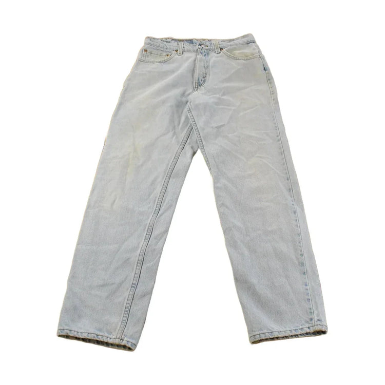 Vintage 90s Levi's 550 Relaxed Denim Jeans Men's 28 x 29 from propervintagecanada