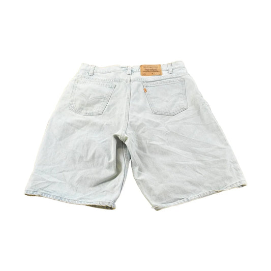 Vintage 90s Levi's 560 Denim Blue Jean Shorts Men's 31 from propervintagecanada