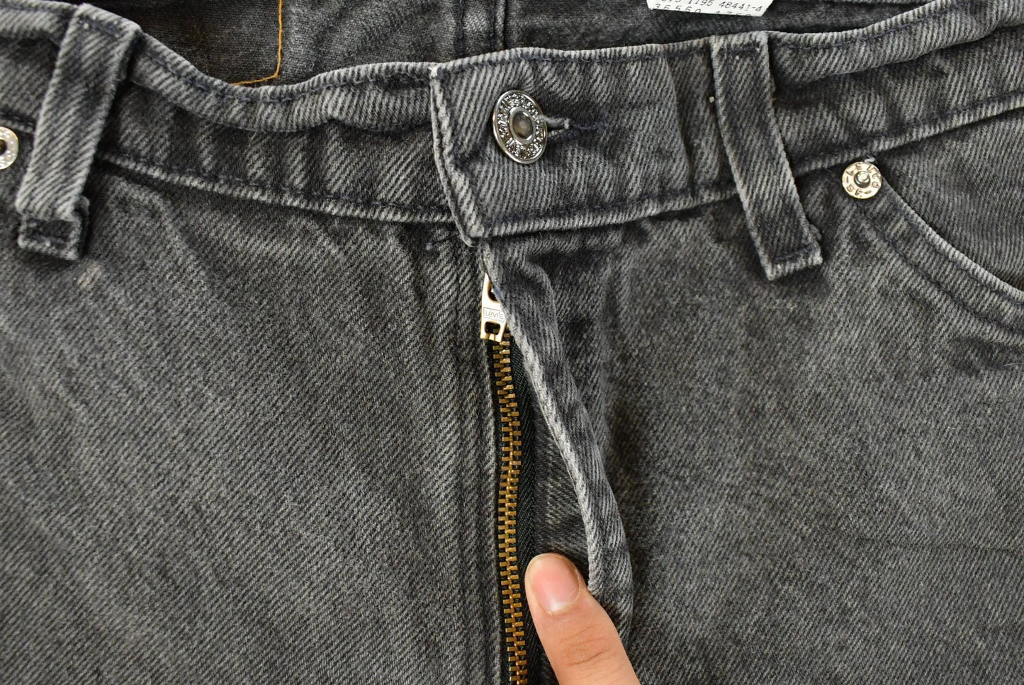 Vintage 90s Levi's 560 Denim Jean Shorts: Relaxed Fit, Orange Tab, Men's 34 from propervintagecanada