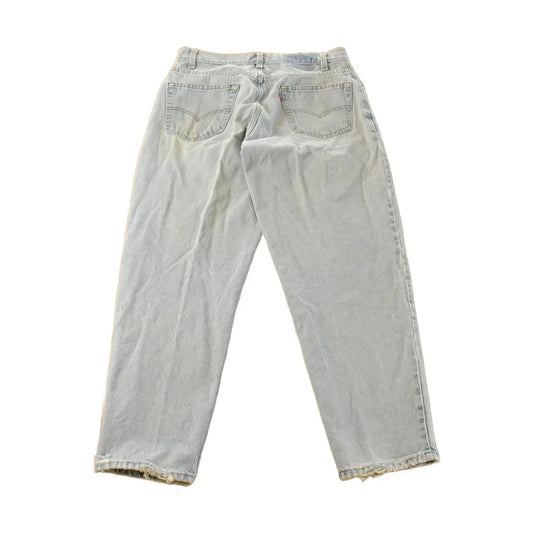 Vintage 90s Levi's 560 Jeans: Distressed Loose Tapered Fit, 32x29 from propervintagecanada