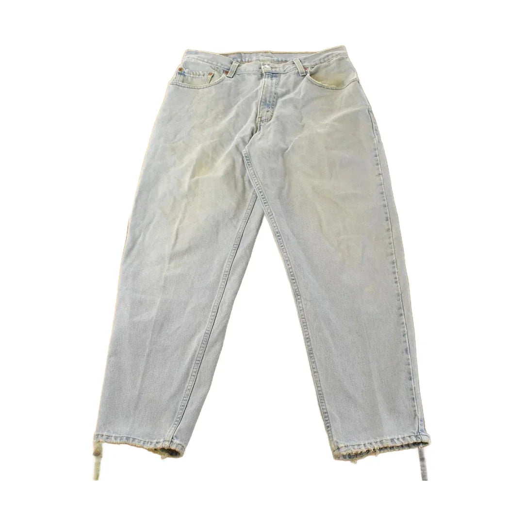 Vintage 90s Levi's 560 Jeans: Distressed Loose Tapered Fit, 32x29 from propervintagecanada