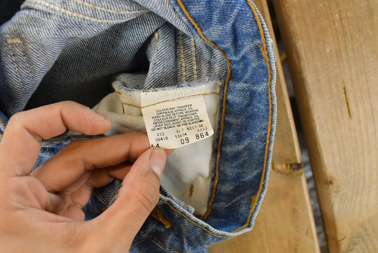 Vintage 90s Levi's 634 Jeans Relaxed Fit Faded Denim Women's 26x30 from propervintagecanada