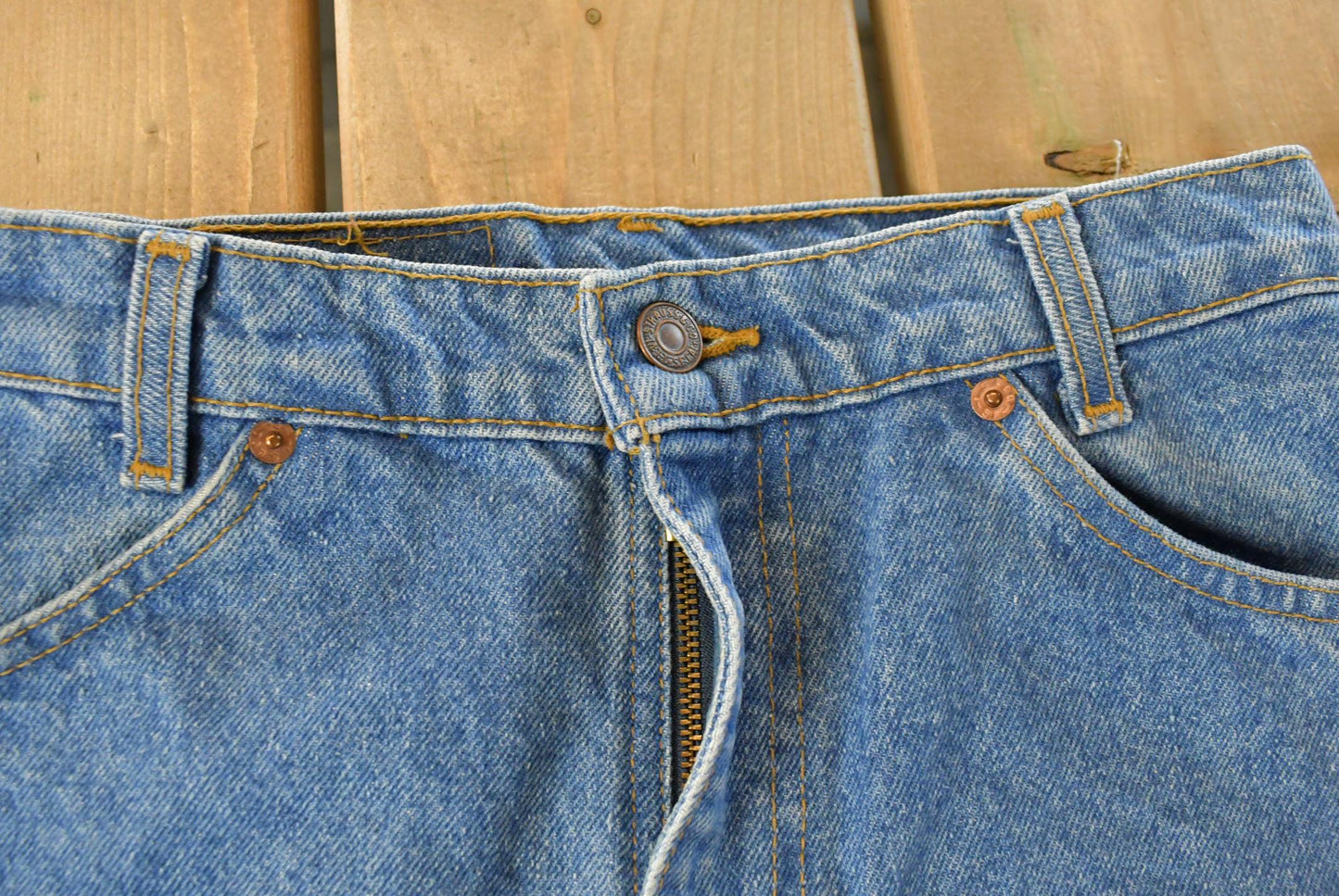 Vintage 90s Levi's 634 Jeans Relaxed Fit Faded Denim Women's 26x30 from propervintagecanada