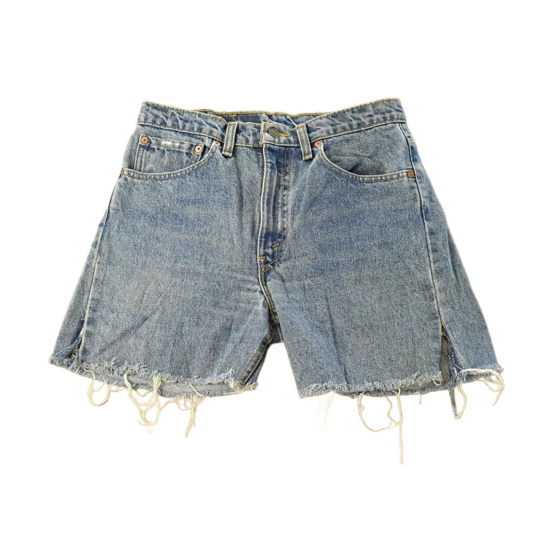 Vintage 90s Levi's Denim Jean Shorts: Relaxed Fit Cutoffs, Women's 31 from propervintagecanada