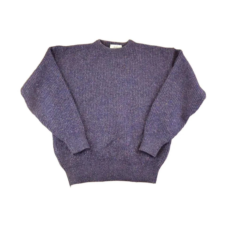 Vintage 90s Lord Jeff Wool Knit Sweater, Abstract Pattern (Men's L) from propervintagecanada