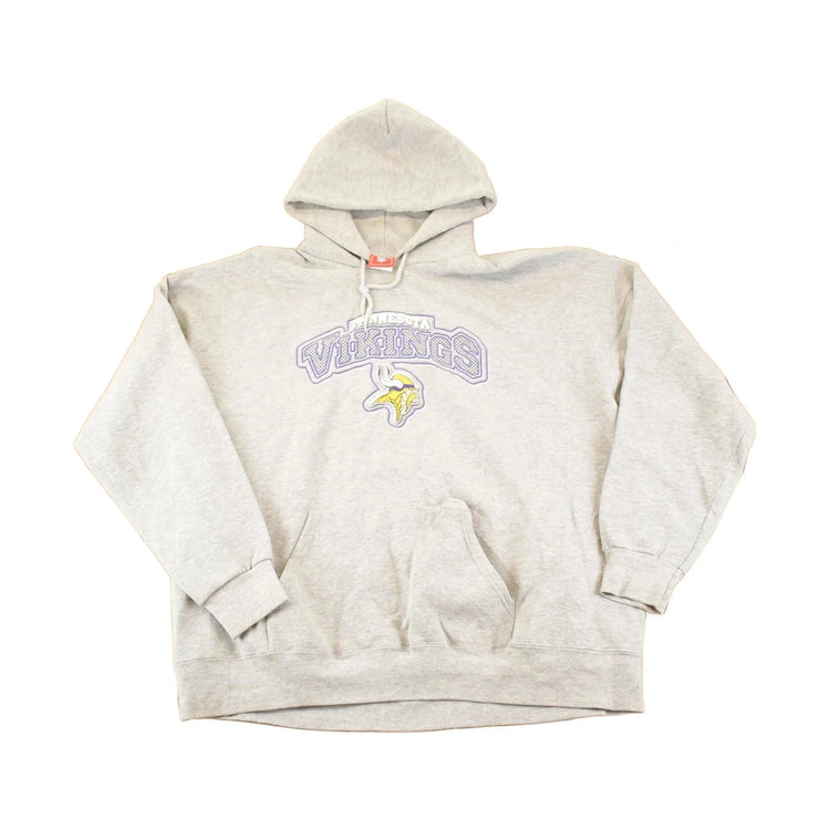 Vintage 90s Minnesota Vikings Hoodie, NFL XXL from propervintagecanada